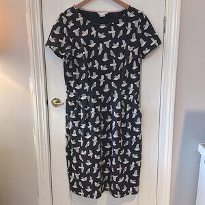 Boden cotton dress with pockets